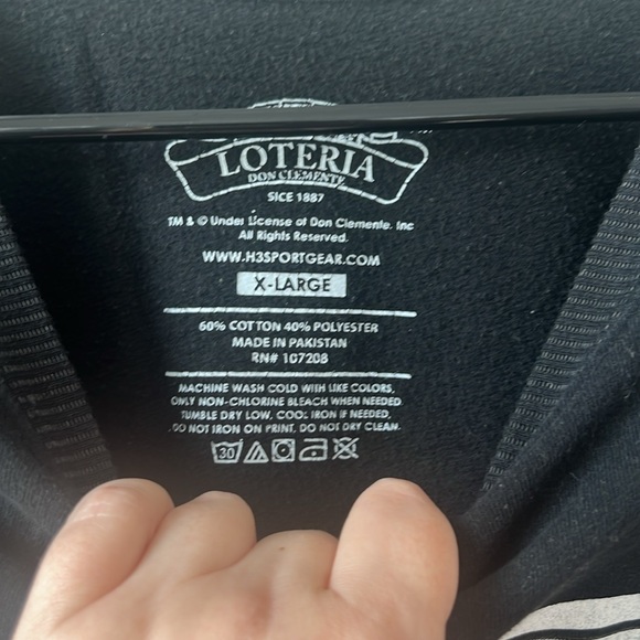 Loteria Graphic Sweatshirt/Crewneck - Juniors XL - Picture 4 of 6